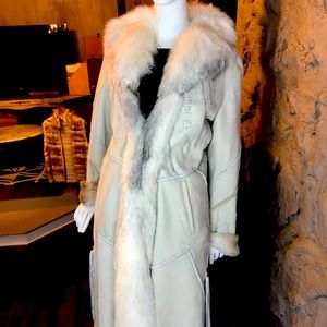 Natural vintage Shearling coat